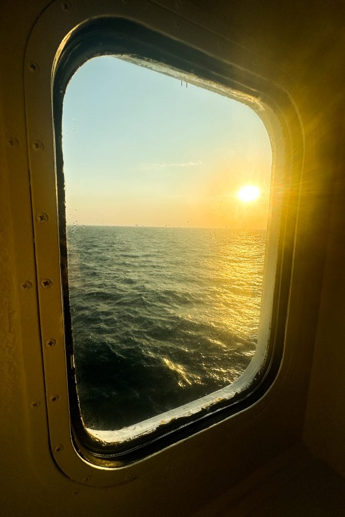 zonsopkomst dfds